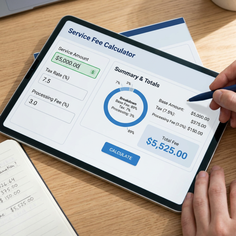 Fee Calculator | Find the Most Accurate Fees